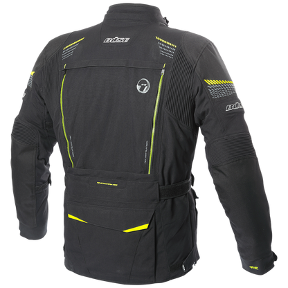 Geaca textil BUSE Travel PRO negru/galben - MotoRR