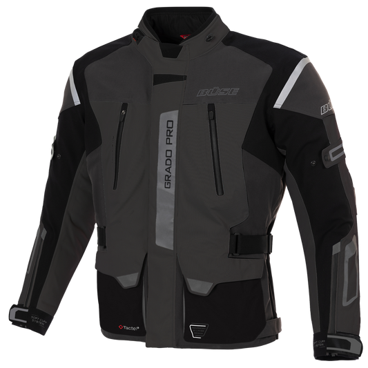 Geaca textil BUSE Grado Pro negru/gri