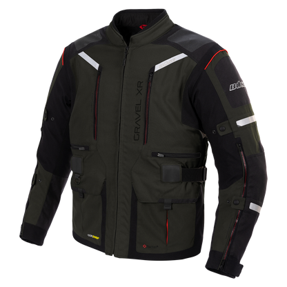 Geaca textil BUSE Gravel XR gri ardezie