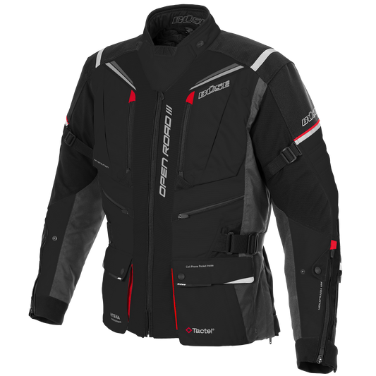 Geaca textil BUSE Open Road III negru - MotoRR
