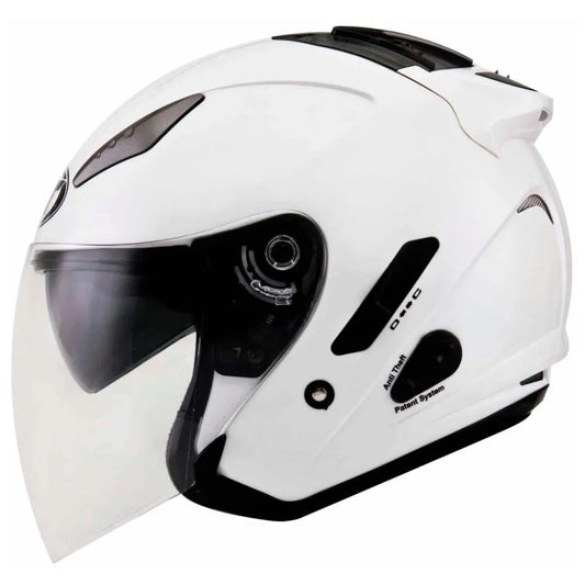 Casca Open Face KYT Hellcat alb - MotoRR