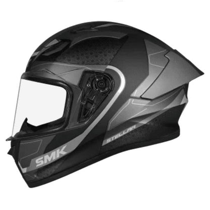Casca integrala SMK Stellar Sport Flight gri-negru - MotoRR