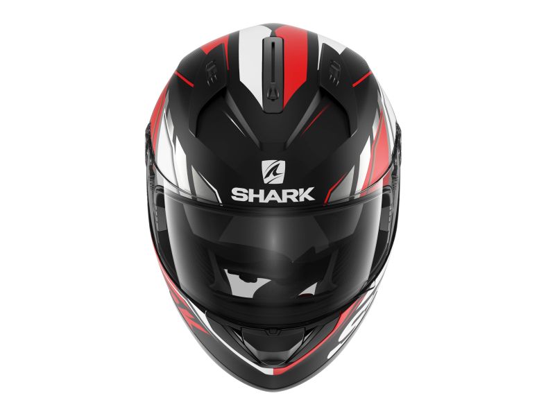 Casca integrala Shark Ridill 1.2 Phaz alb / negru / rosu - MotoRR