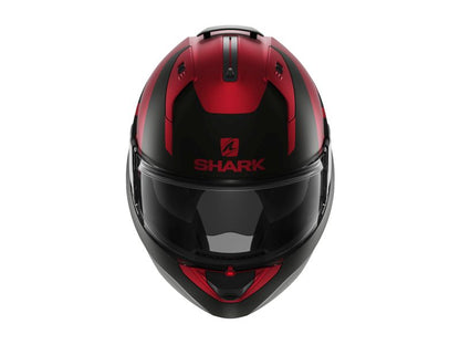 Casca Flip-Up Shark Evo ES Kedje negru / rosu - MotoRR