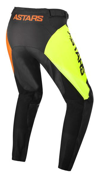 Pantaloni Offroad Alpinestars MX Racer Compass negru / rosu / galben - MotoRR