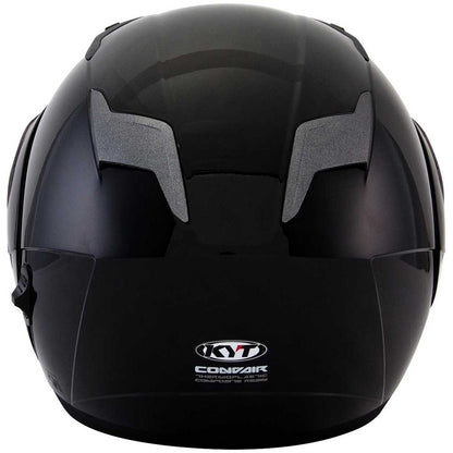 Casca Flip-Up KYT Convair Plain negru - MotoRR