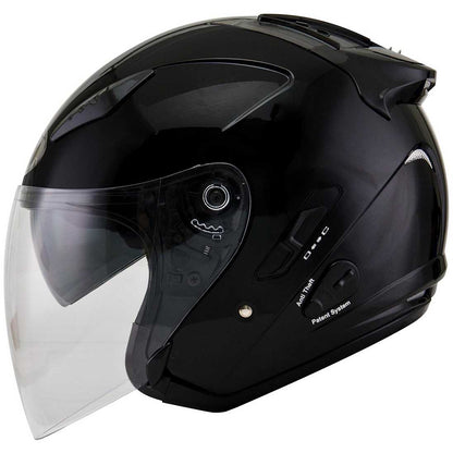 Casca Open Face KYT Hellcat negru - MotoRR