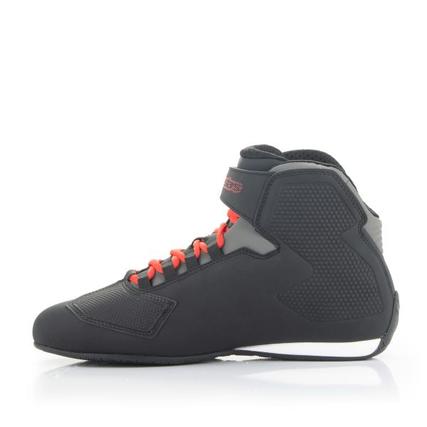 Ghete touring Alpinestars Sektor negru-rosu - MotoRR