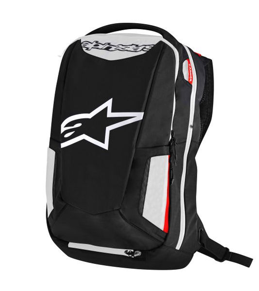 Rucsac Alpinestars City Hunter negru / alb / rosu - MotoRR