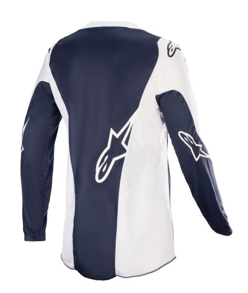 Bluza Offroad Alpinestars MX Racer Hoen albastru / alb - MotoRR