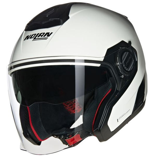 Casca Open-Face Nolan N40-5 06 Classico alb - MotoRR
