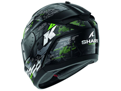 Casca integrala Shark Ridill 2 Molokai negru/gri/verde - MotoRR