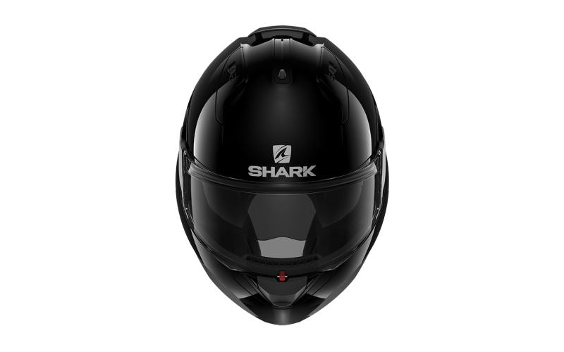 Casca Flip-Up Shark EVO ES Blank negru - MotoRR