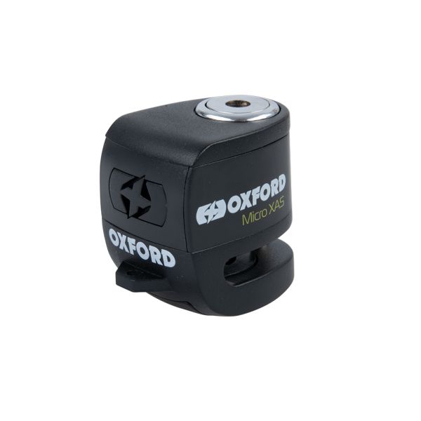 Blocator disc cu alarma Oxford Micro XA5 negru - MotoRR