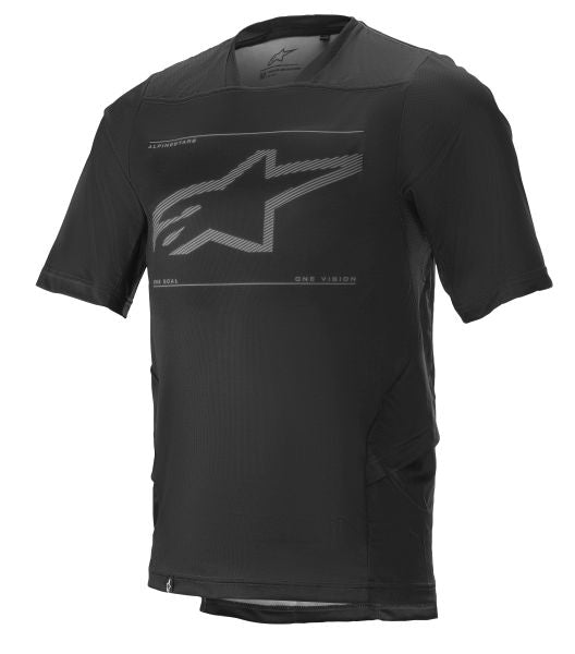 Tricou ciclism Alpinestars Drop 6.0 SS Jersey negru - MotoRR