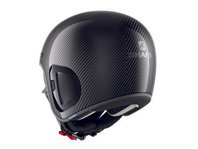 Casca Open-Face Shark S-Drak Carbon 2 Skin carbon / negru - MotoRR