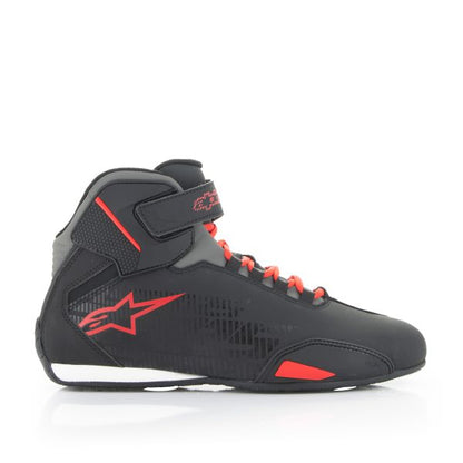 Ghete touring Alpinestars Sektor negru-rosu - MotoRR