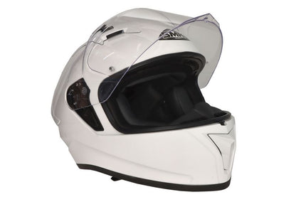 Casca integrala SMK Stellar White GL100 alb - MotoRR