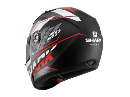 Casca integrala Shark Ridill 1.2 Phaz alb / negru / rosu - MotoRR