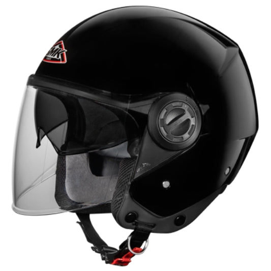 Casca Open-Face SMK Cooper Black GL200 negru - MotoRR