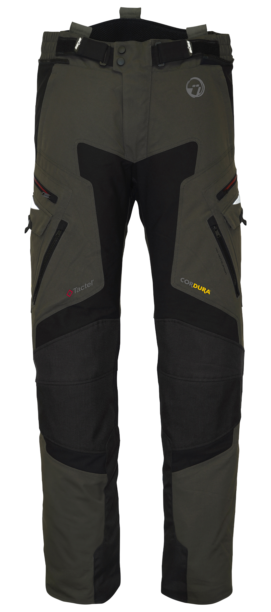 Pantaloni textil BUSE Gravel XR gri ardezie