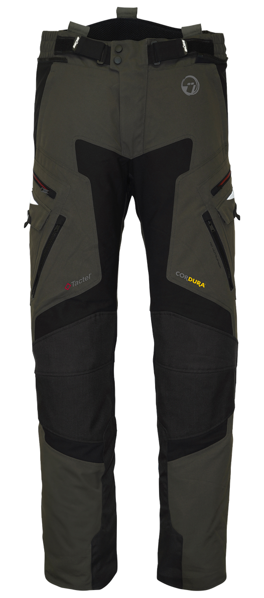 Pantaloni textil BUSE Gravel XR gri ardezie