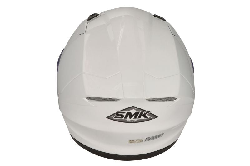 Casca integrala SMK Stellar White GL100 alb - MotoRR