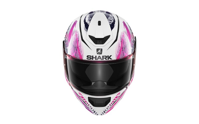 Casca integrala Shark D-Skwal 2 Shigan alb / roz Pinlock ready - MotoRR