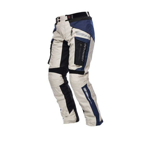 Pantaloni textil Adrenaline Cameleon 2.0 PPE bej / albastru - MotoRR