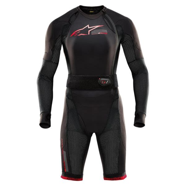 Costum airbag Alpinestars Tech-Air 10 V2 negru-rosu - MotoRR