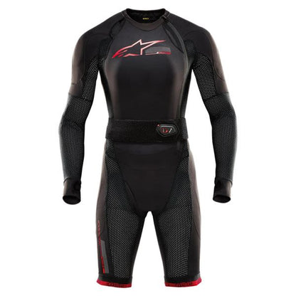 Costum airbag Alpinestars Tech-Air 10 V2 negru-rosu - MotoRR