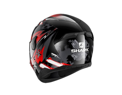 Casca integrala Shark D-Skwal 2 Penxa gri / negru / rosu Pinlock ready - MotoRR