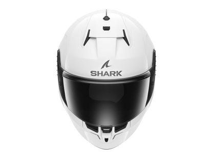 Casca integrala Shark D-Skwal 3 Blank alb Pinlock ready - MotoRR