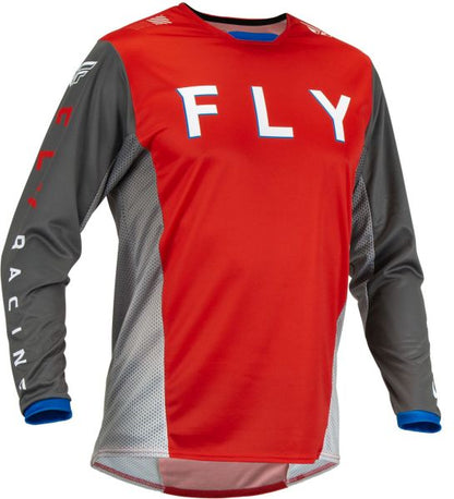 Bluza Offroad FLY Racing Kinetic Kore gri / rosu - MotoRR