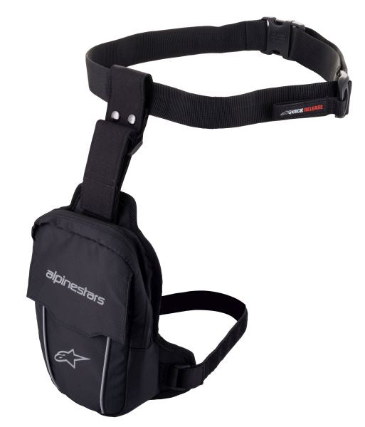 Geanta de picior Alpinestars Access negru sau alb / rosu / negru - MotoRR