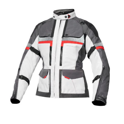 Geaca textil femei Spyke Everglade Dry Tecno 2.0 Lady negru / gri - MotoRR