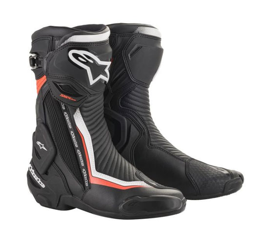 Ghete sport Alpinestars SMX Plus V2 negru / rosu / alb - MotoRR