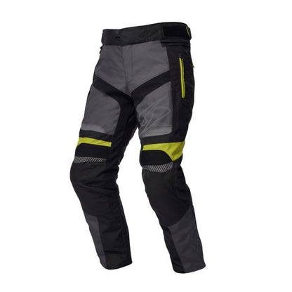 Pantaloni textil Spyke Meridian Dry Tecno antracit / negru / galben - MotoRR