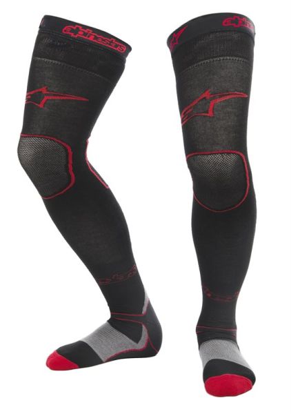 Ciorapi lungi Alpinestars MX negru / rosu - MotoRR