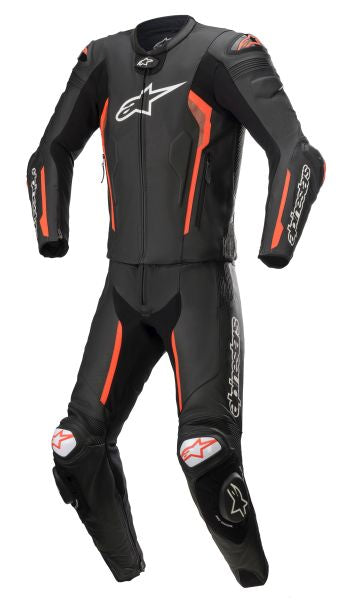 Combinezon 2 piese Alpinestars Missile V2 negru / rosu - MotoRR