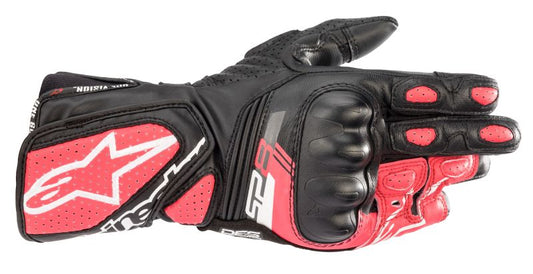 Manusi sport femei Alpinestars Stella SP-8 V3 negru / roz / alb - MotoRR