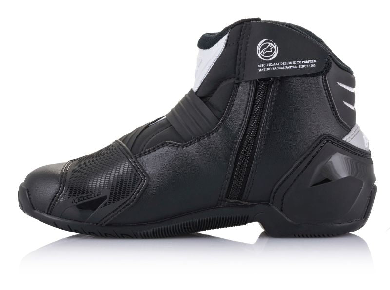 Ghete moto urbane Alpinestars SMX-1R V2 negru-alb - MotoRR