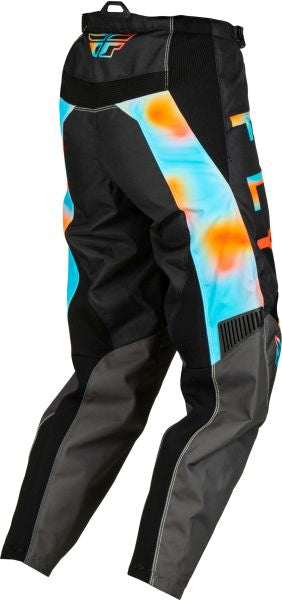 Pantaloni Offroad femei FLY Racing Women's F-16 albastru / gri / roz - MotoRR