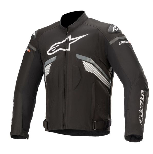 Geaca textil Alpinestars T-GP Plus R V3 alb / gri / negru - MotoRR