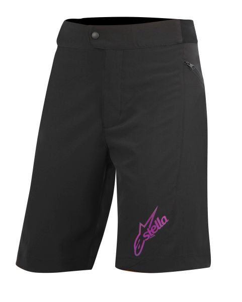 Pantaloni scurti femei Alpinestars Stella Pathfinder negru / roz - MotoRR