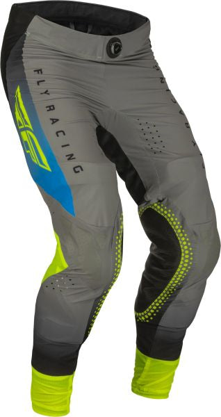 Pantaloni Offroad FLY Racing Lite albastru / gri / galben - MotoRR