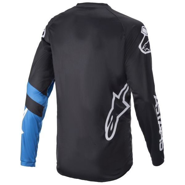 Bluza Offroad Alpinestars Racer V3 negru-albastru - MotoRR