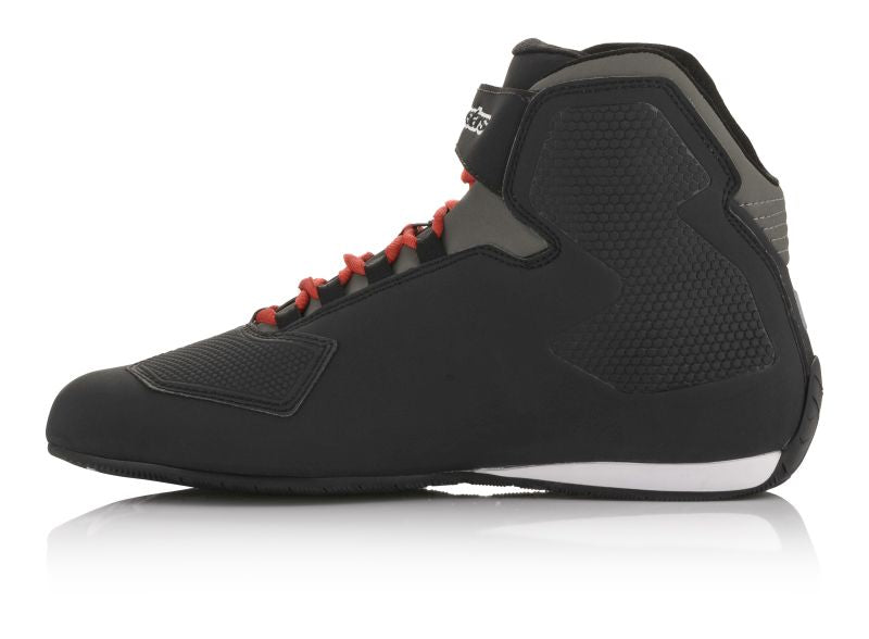 Ghete moto urbane Alpinestars Sektor negru / rosu - MotoRR