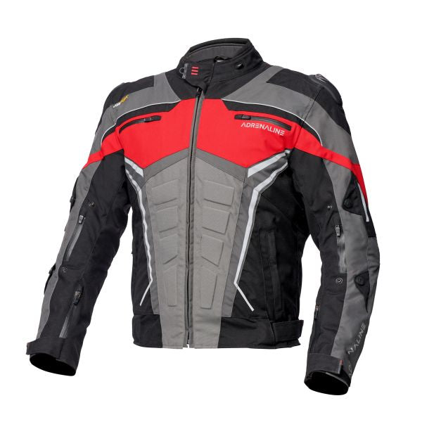 Geaca textil Adrenaline Scorpio PPE negru / gri / rosu - MotoRR