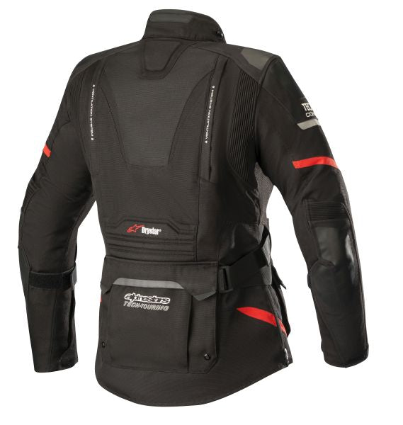 Geaca textil femei Alpinestars Stella Andes Pro DRYSTAR Tech-Air negru / rosu - MotoRR